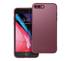 Roar Matte Glass Case  -  iPhone 7 Plus / 8 Plus (bordový)