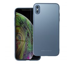 Roar Matte Glass Case  -  iPhone XS Max modrý