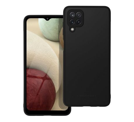 Roar Matte Glass Case  -  Samsung Galaxy A12 černý