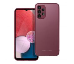 Roar Matte Glass Case  -  Samsung Galaxy A13 4G (bordový)