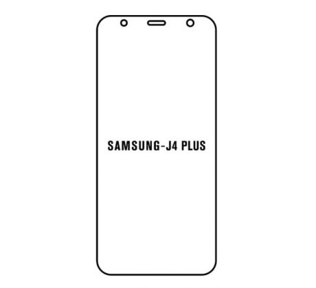 Hydrogel - ochranná fólie - Samsung Galaxy J4+ (case friendly)