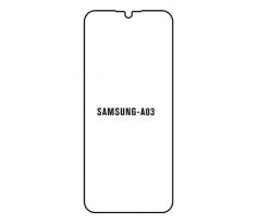 Hydrogel - ochranná fólie - Samsung Galaxy A03 (case friendly)