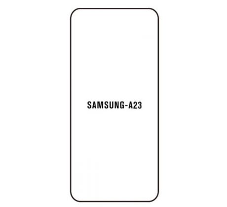 Hydrogel - ochranná fólie - Samsung Galaxy A23 5G (case friendly)