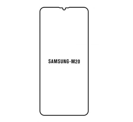 Hydrogel - ochranná fólie - Samsung Galaxy M20 (case friendly)