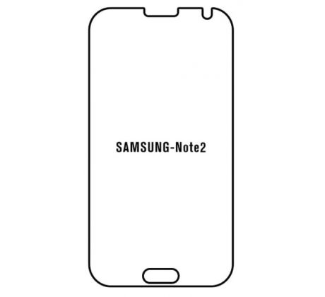 Hydrogel - ochranná fólie - Samsung Galaxy Note 2 (case friendly)