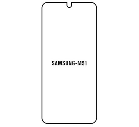 Hydrogel - ochranná fólie - Samsung Galaxy M51 (case friendly)