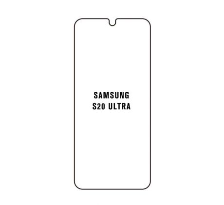 Hydrogel - ochranná fólie - Samsung Galaxy S20 Ultra (case friendly)