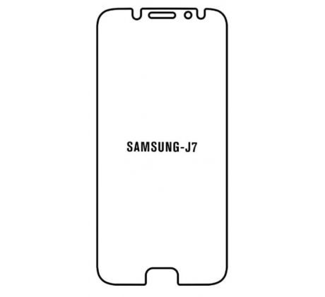 Hydrogel - ochranná fólie - Samsung Galaxy J7 2017 (case friendly)