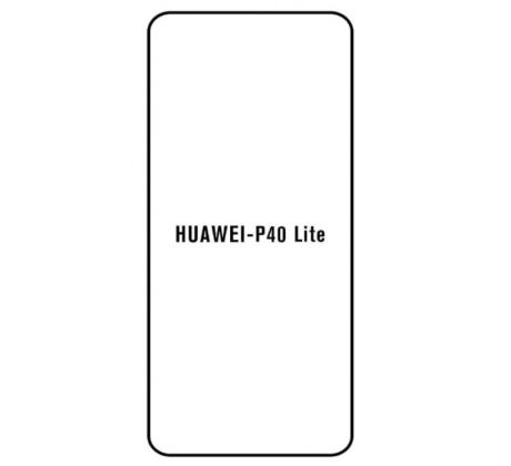 Hydrogel - ochranná fólie - Huawei P40 Lite (case friendly)