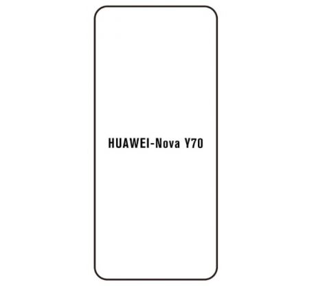 Hydrogel - ochranná fólie - Huawei Nova Y70 (case friendly)