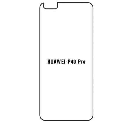 Hydrogel - ochranná fólie - Huawei P40 Pro (case friendly)