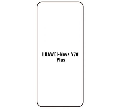 Hydrogel - ochranná fólie - Huawei Nova Y70 Plus (case friendly)