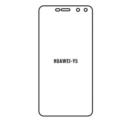 Hydrogel - ochranná fólie - Huawei Y5 2017 (case friendly)