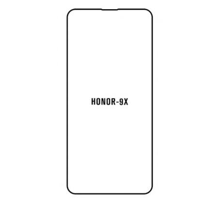 Hydrogel - ochranná fólie - Huawei Honor 9X (case friendly)