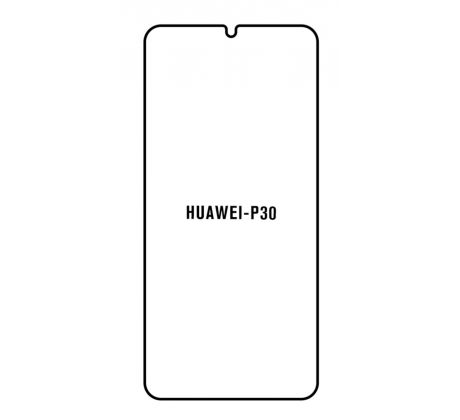 Hydrogel - ochranná fólie - Huawei P30  (case friendly)