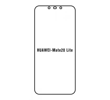 Hydrogel - ochranná fólie - Huawei Mate 20 Lite (case friendly)