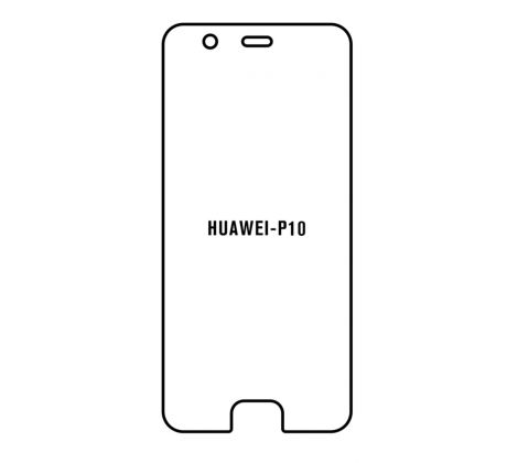 Hydrogel - ochranná fólie - Huawei P10 (case friendly)