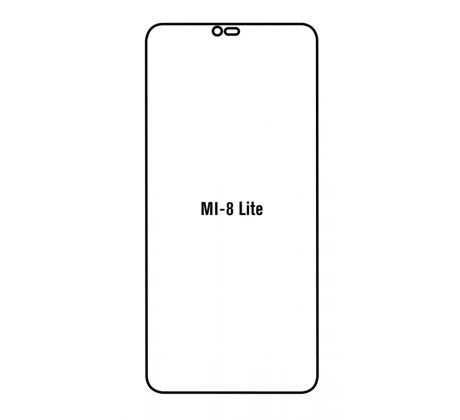 Hydrogel - ochranná fólie - Xiaomi Mi 8 lite (case friendly)