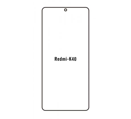 Hydrogel - ochranná fólie - Xiaomi Redmi K40  (case friendly)