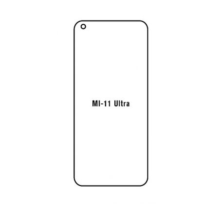 Hydrogel - ochranná fólie - Xiaomi Mi 11 Ultra (case friendly)