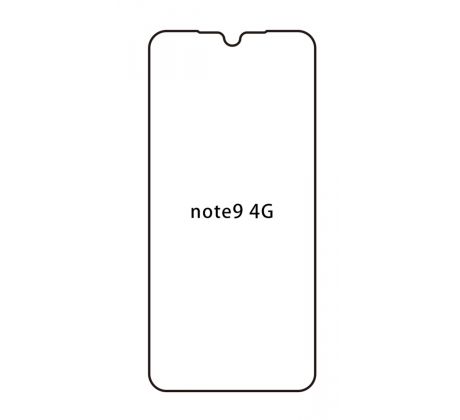 Hydrogel - ochranná fólie - Xiaomi Redmi Note 9 4G (case friendly)