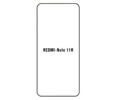 Hydrogel - ochranná fólie - Xiaomi Redmi Note 11R (case friendly)