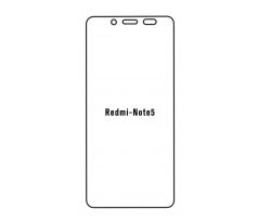 Hydrogel - ochranná fólie - Xiaomi Redmi Note 5 (case friendly)