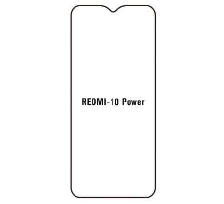 Hydrogel - ochranná fólie - Xiaomi Redmi 10 Power (case friendly)