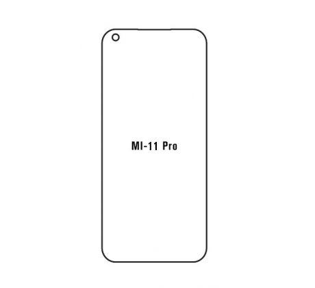 Hydrogel - ochranná fólie - Xiaomi Mi 11 Pro (case friendly)