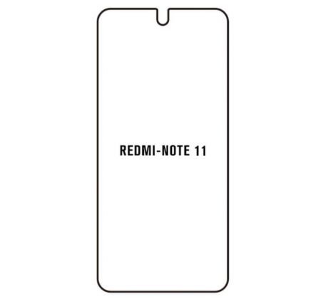 Hydrogel - ochranná fólie - Xiaomi Redmi Note 11  (case friendly)
