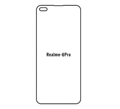 Hydrogel - ochranná fólie - Realme 6 Pro (case friendly)