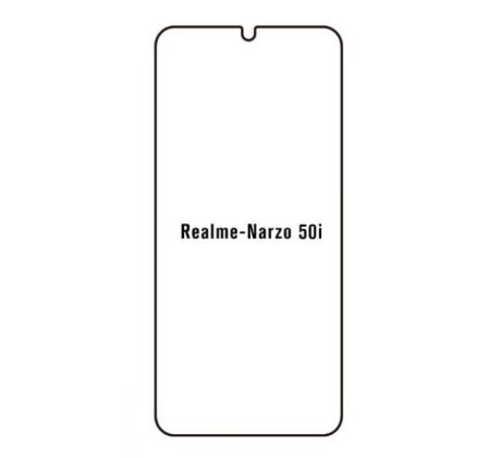 Hydrogel - ochranná fólie - Realme Narzo 50i (case friendly)