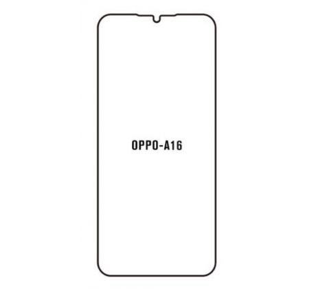 Hydrogel - ochranná fólie - OPPO A16, A16s  (case friendly)