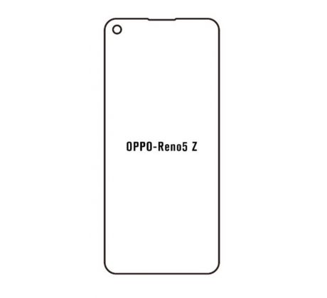 Hydrogel - ochranná fólie - OPPO Reno5 Z 5G  (case friendly)