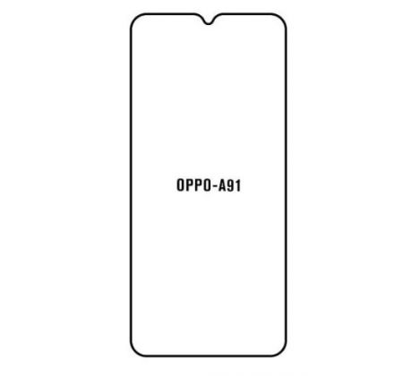 Hydrogel - ochranná fólie - OPPO A91 (case friendly)