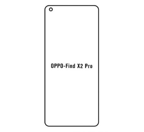 Hydrogel - ochranná fólie - OPPO Find X2 Pro (case friendly)