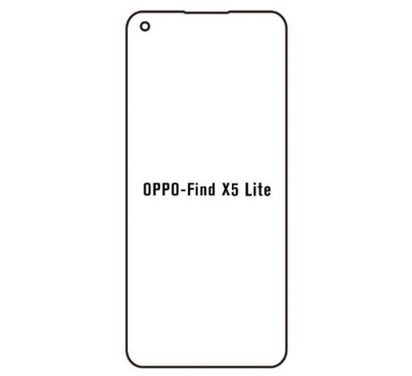 Hydrogel - ochranná fólie - OPPO Find X5 lite  (case friendly)