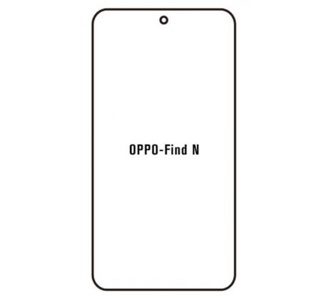 Hydrogel - ochranná fólie - OPPO Find N  (case friendly)