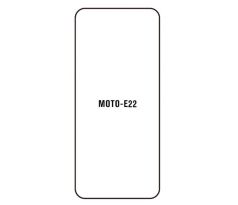 Hydrogel - ochranná fólie - Motorola Moto E22/E22i (case friendly)