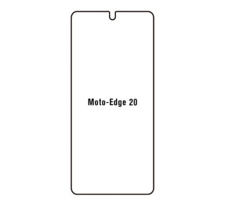 Hydrogel - ochranná fólie - Motorola Edge 20  (case friendly)