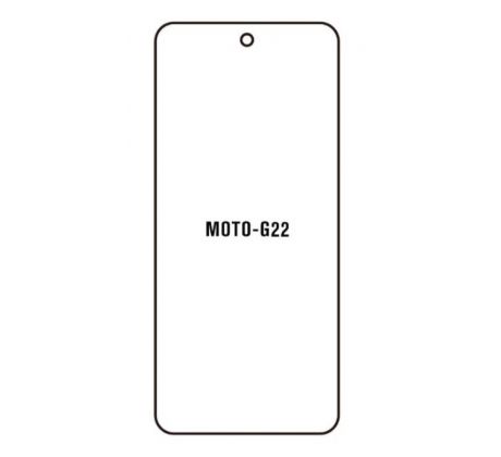 Hydrogel - ochranná fólie - Motorola Moto G22 (case friendly)