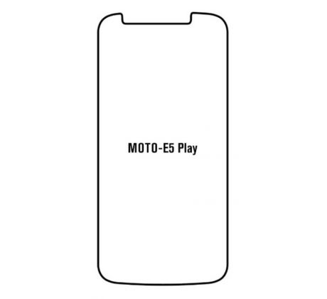 Hydrogel - ochranná fólie - Motorola Moto E5 Play (case friendly)