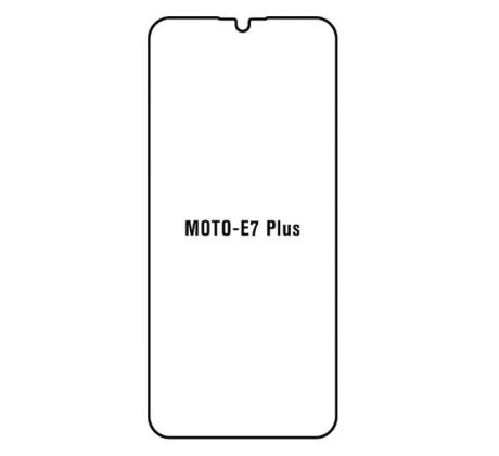 Hydrogel - ochranná fólie - Motorola Moto E7 Plus (case friendly)