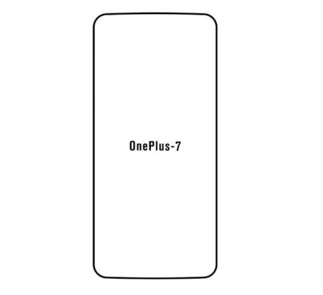 Hydrogel - ochranná fólie - OnePlus 7 (case friendly)