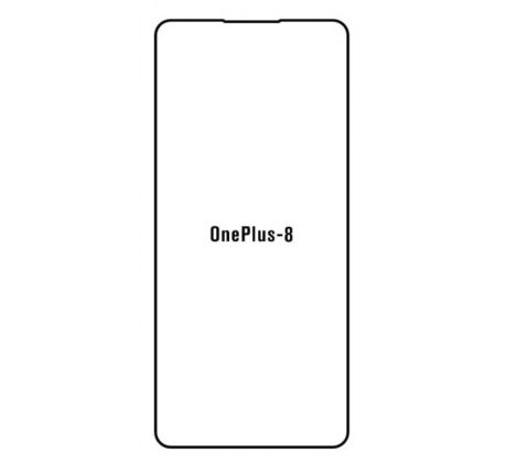 Hydrogel - ochranná fólie - OnePlus 8 (case friendly)