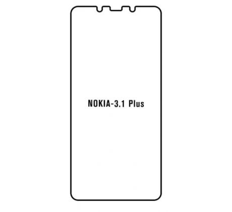 Hydrogel - ochranná fólie - Nokia 3.1 Plus (case friendly)