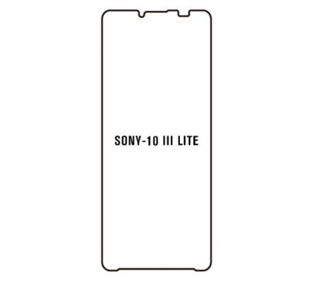 Hydrogel - ochranná fólie - Sony Xperia 10 III lite (case friendly)