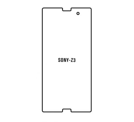 Hydrogel - ochranná fólie - Sony Xperia Z3 (case friendly)