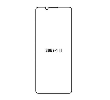 Hydrogel - ochranná fólie - Sony Xperia 1 II (case friendly)