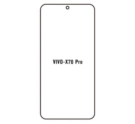Hydrogel - ochranná fólie - Vivo X70 Pro (case friendly)